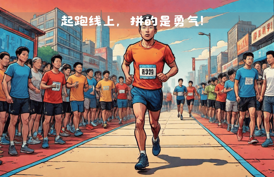 人生马拉松:起跑线上的平等与奋斗!