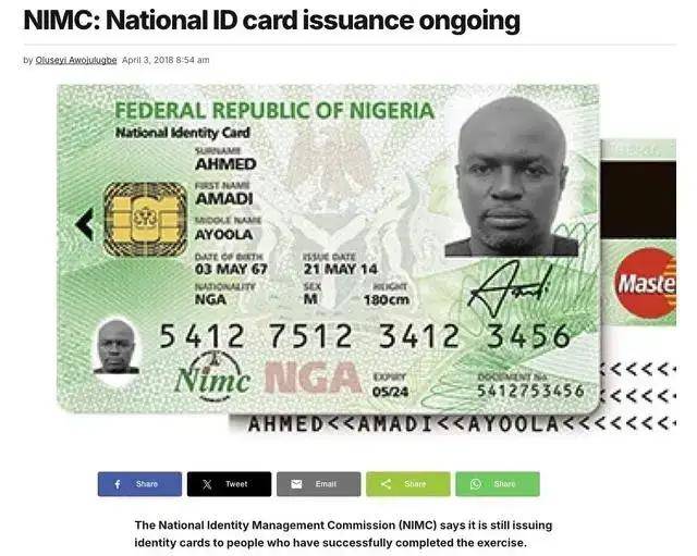 网友质疑网传身份证图片真伪,原图为国外身份证模板!本人未回应