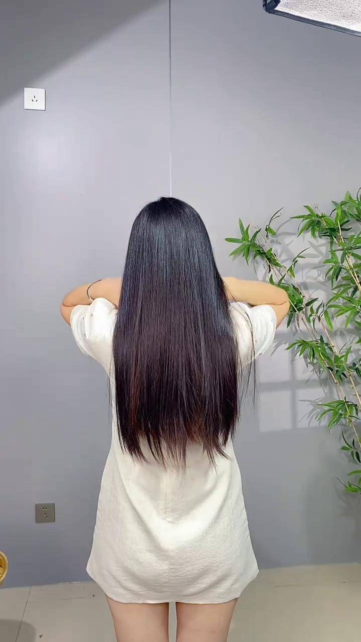 洗发水广告里的秀发!长发飘飘