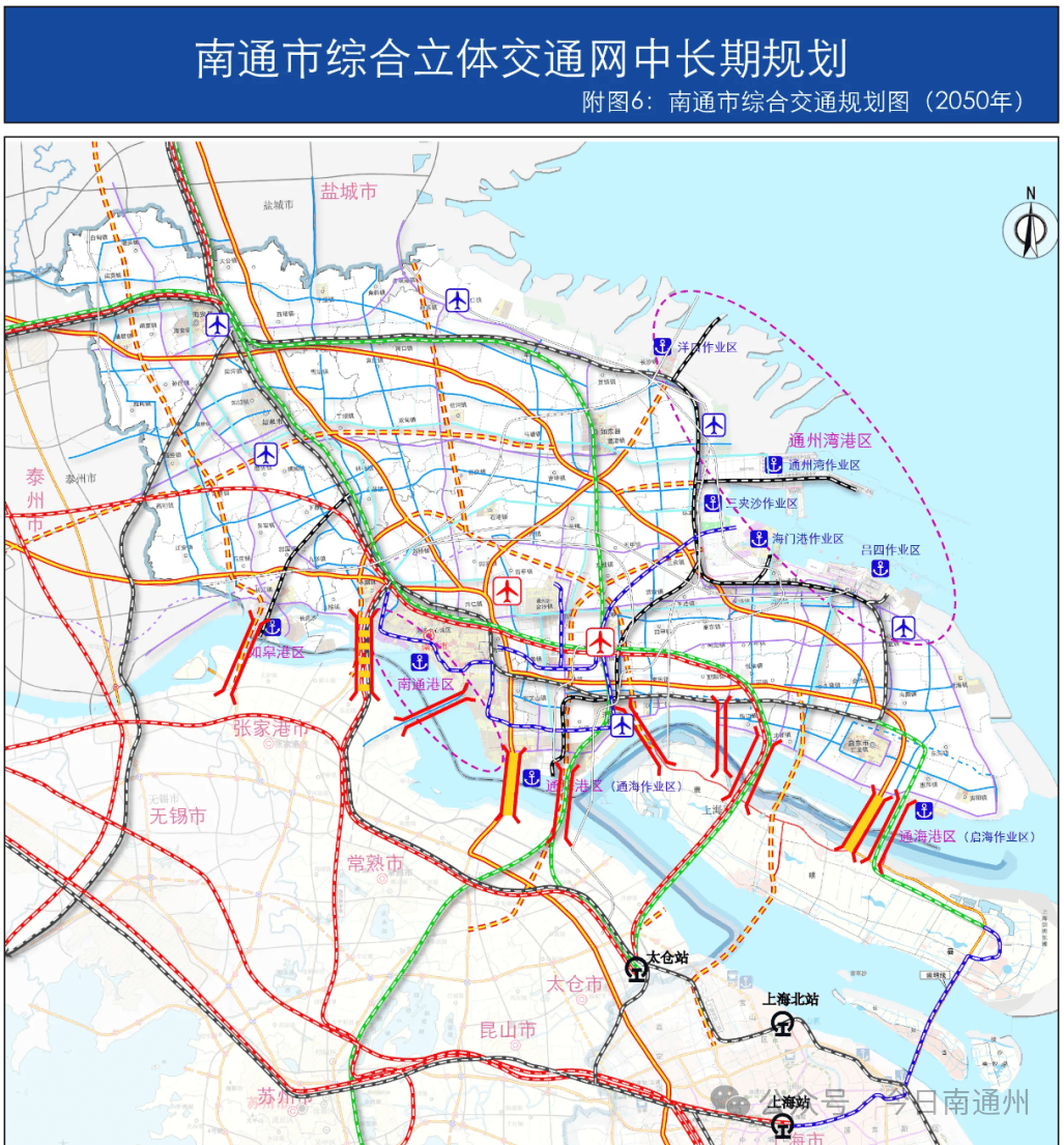 南通新机场最新规划图图片