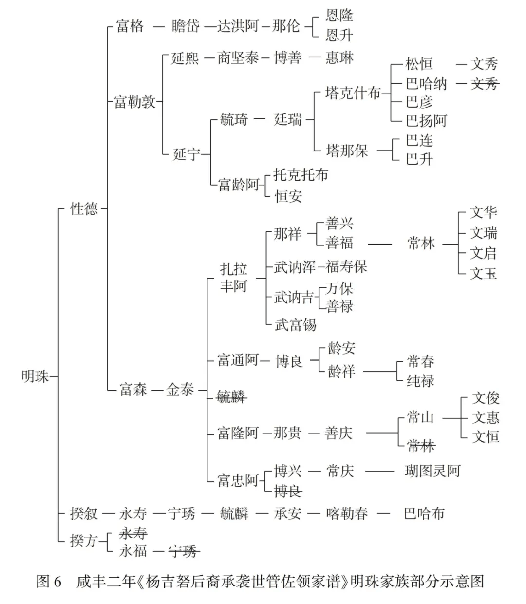 段家族谱图片