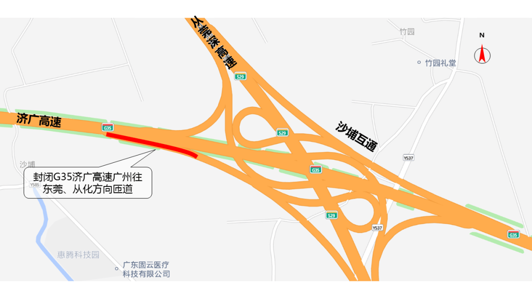 从莞深高速路线图图片