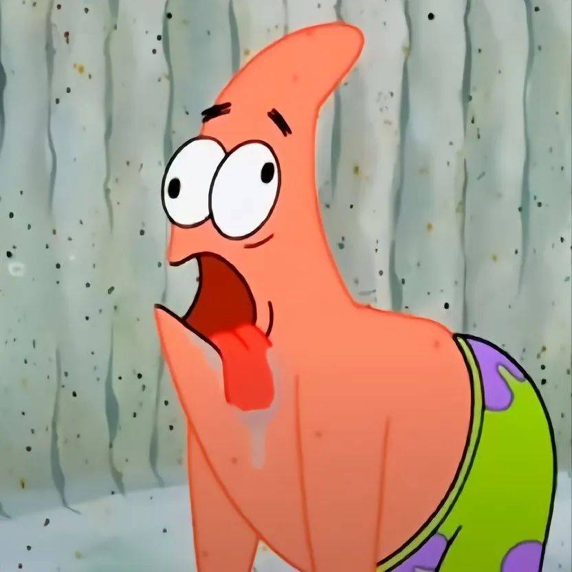 派大星怒吼表情包,抽象的派大星表情包大全