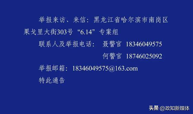 曾出镜谈扫黑除恶的公安局副局长，上了公安通告名单