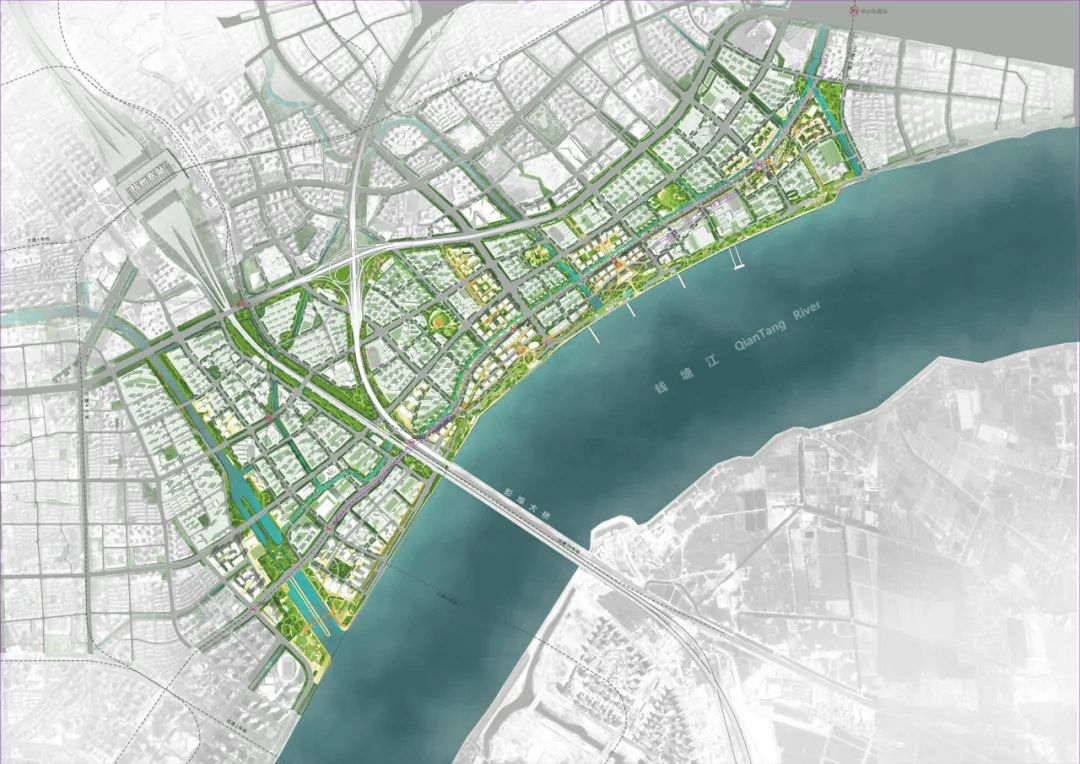 《杭州市上城区国土空间分区规划(2021-2035年(草案,钱江新城二期