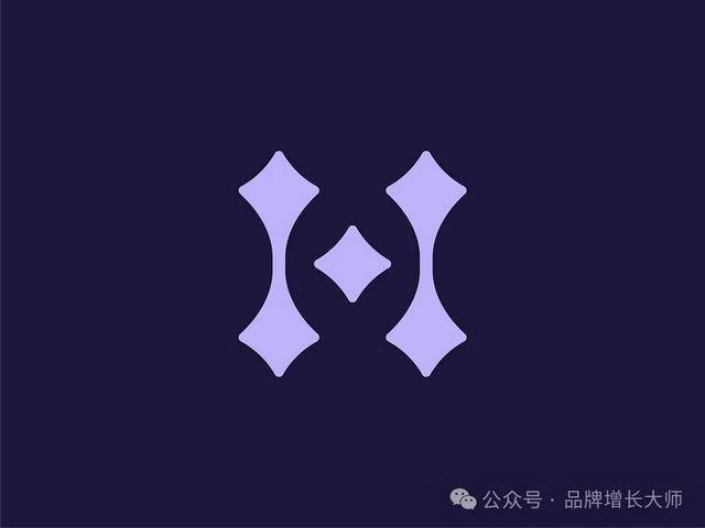 字母h图形符号logo,简单中寻求极致设计