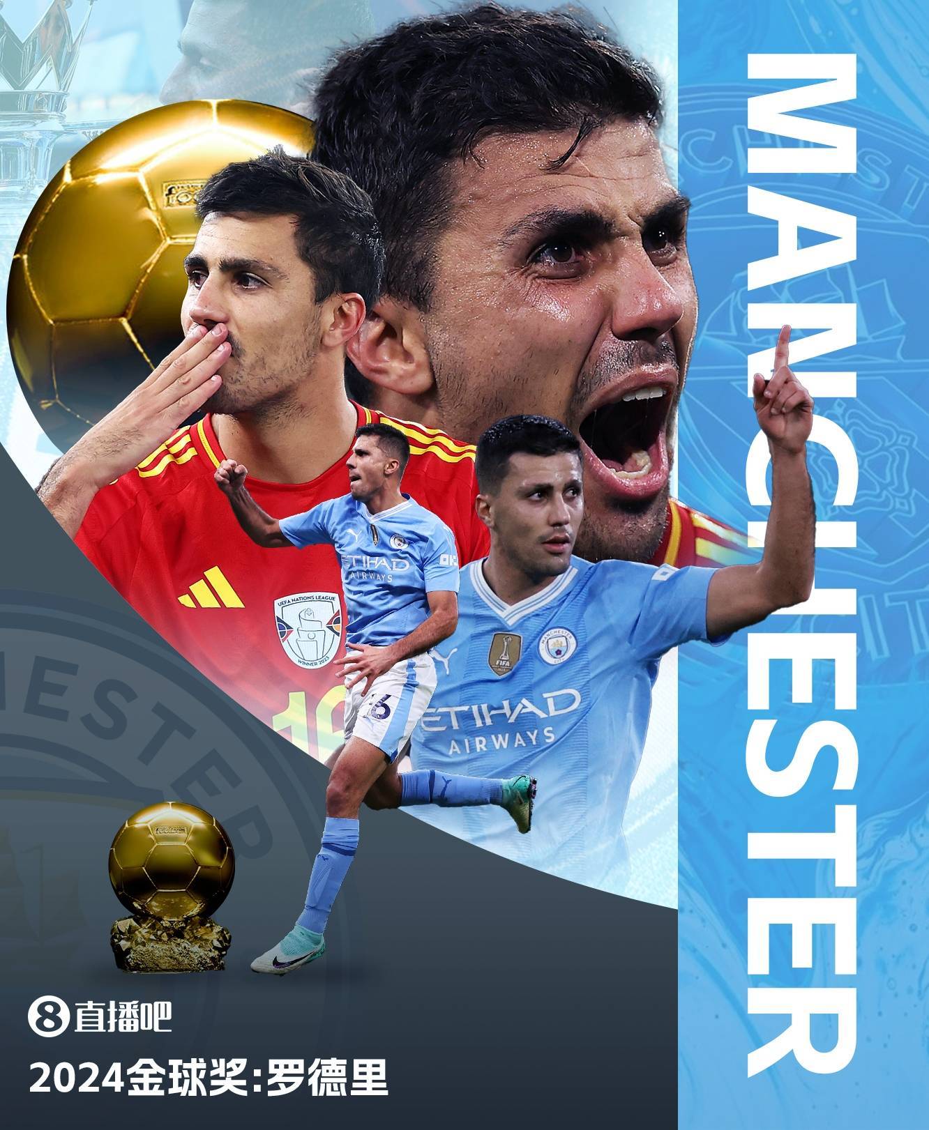 fifa足球先生,金球接连大反转!哈兰德→梅西,维尼修斯→罗德里