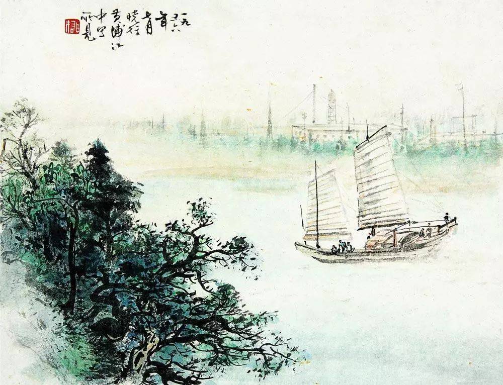 黎雄才写生,意境太美!_作品_苏州_经典