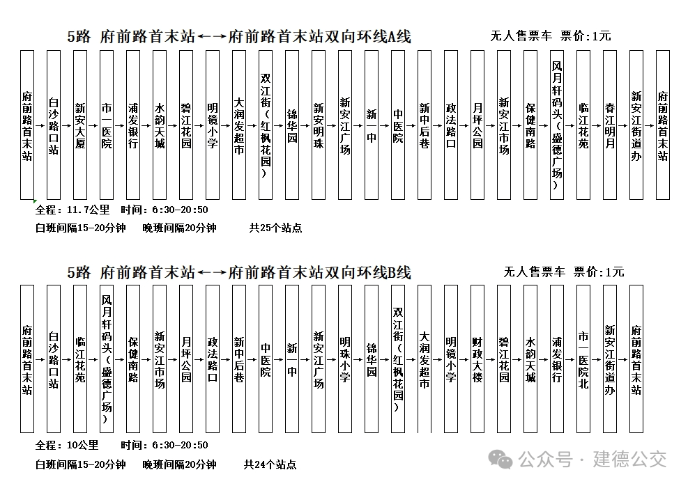 转发收藏!建德全域公交时刻表来啦!