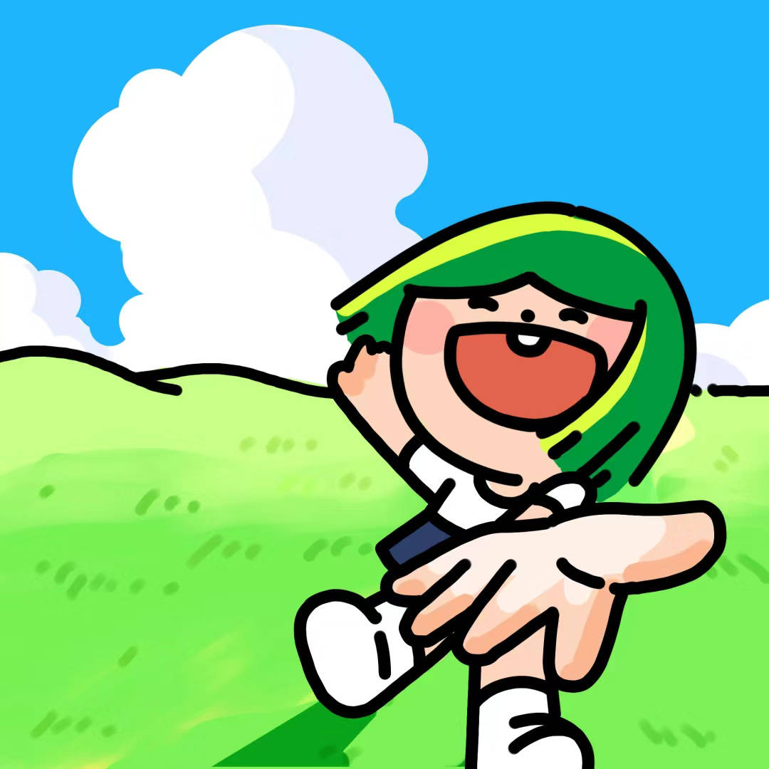 绿色系头像真的很爱!