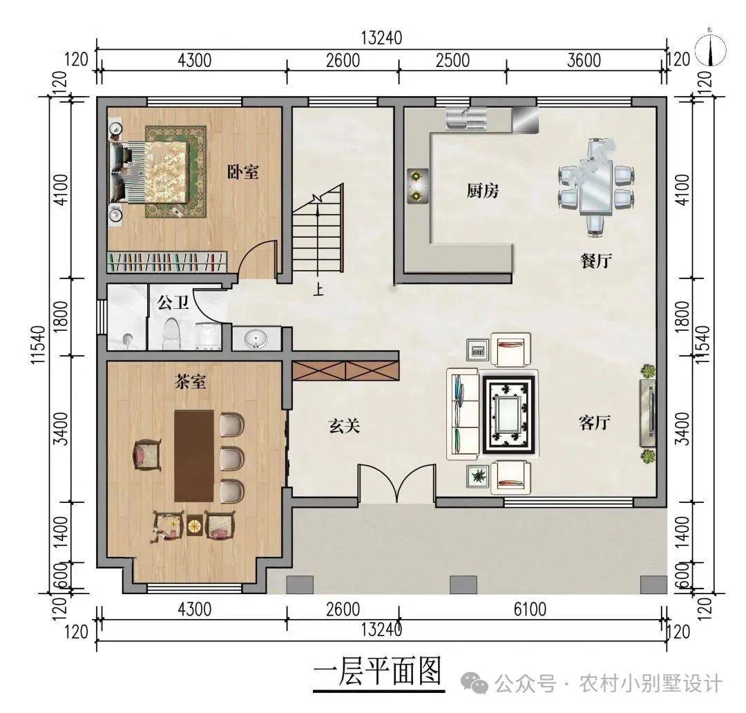 30平方自建房2层图纸图片