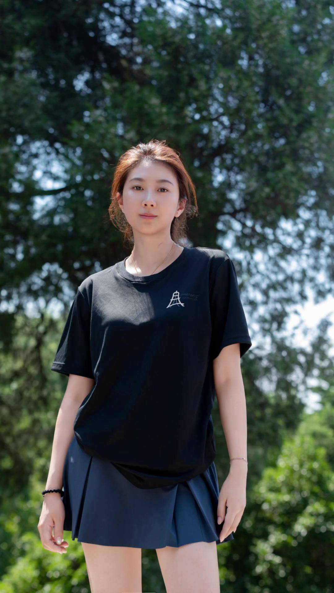 私信最多的衣服来喽! 王小羽 羽毛球 运动穿搭