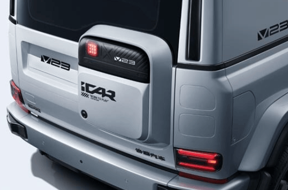 11万起提供四驱！奇瑞全新硬派方盒子iCAR V23开启预售(图4)