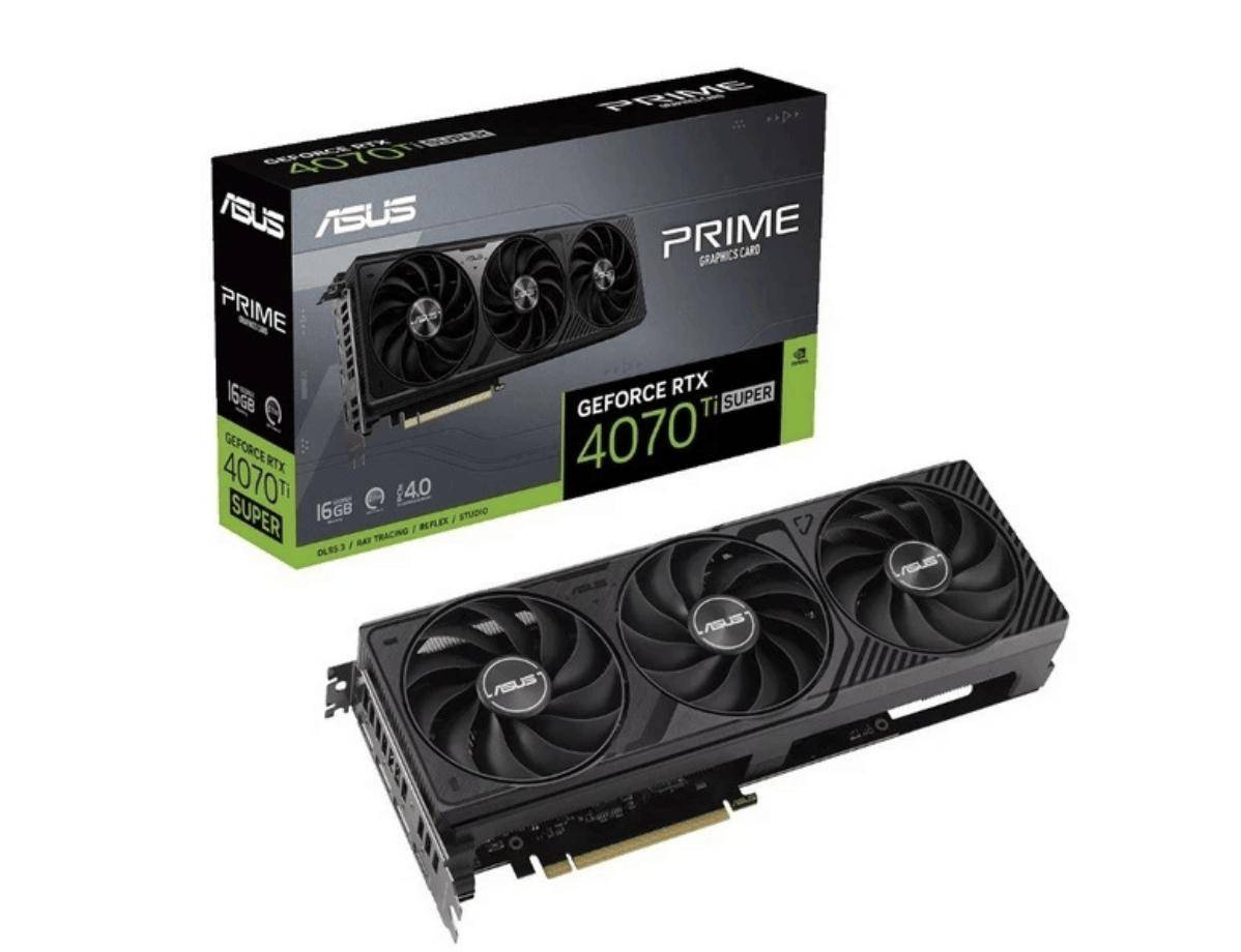 华硕推 Prime RTX 4070 Ti Super 显卡：符合 RTX SFF Ready 规范