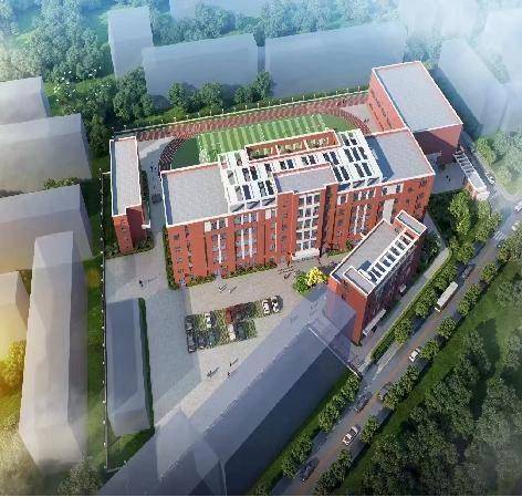 沈阳市第三十三中学改扩建工程教学楼封顶仪式