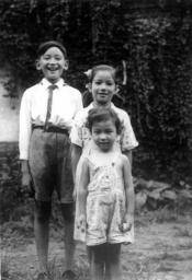 杨烨,杨荧,杨炽在南京"文革"结束以后,杨宪益的政治生涯得到了延续,他