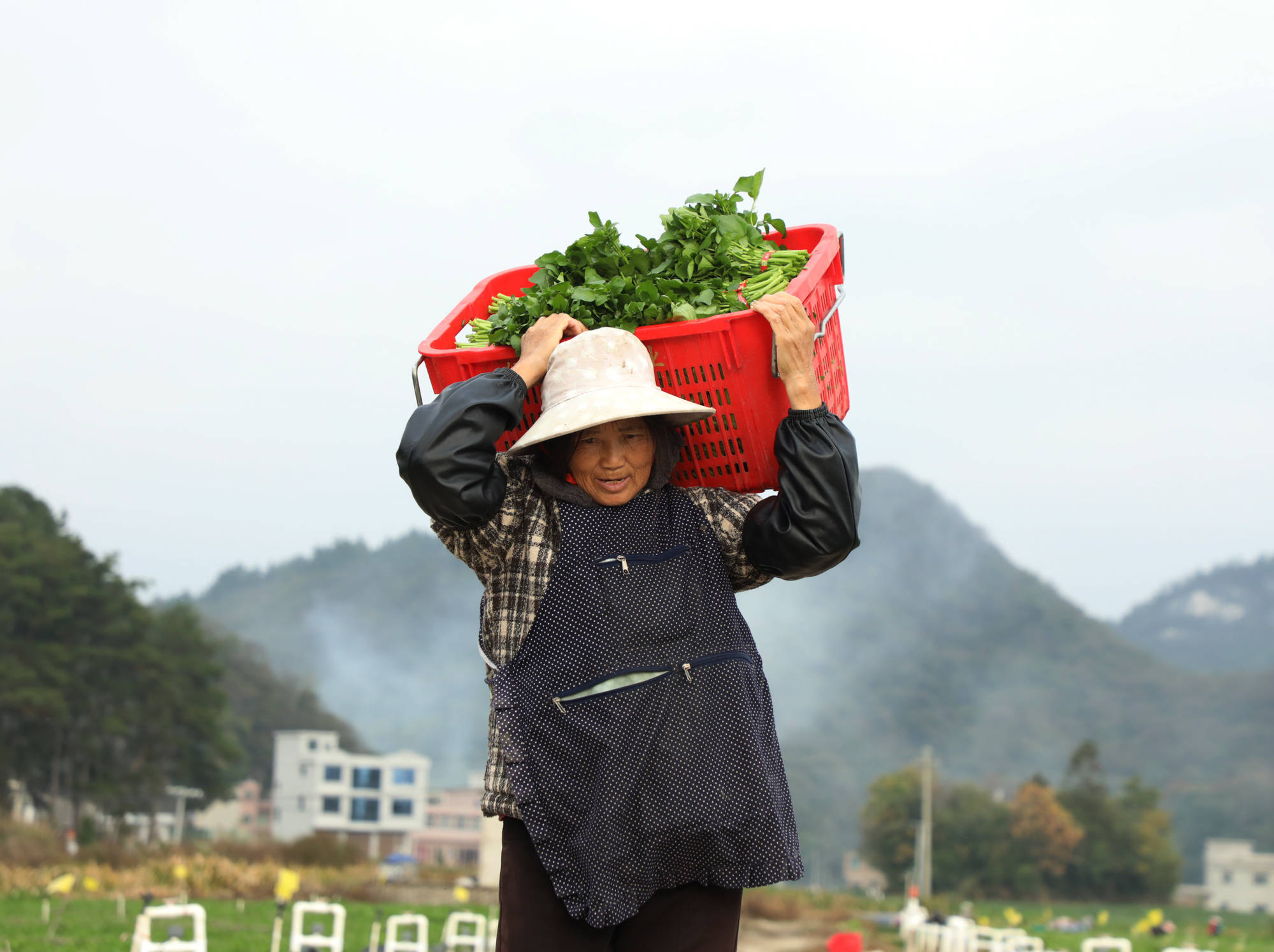 贵州长顺:妇女家门口务工 挣出幸福来