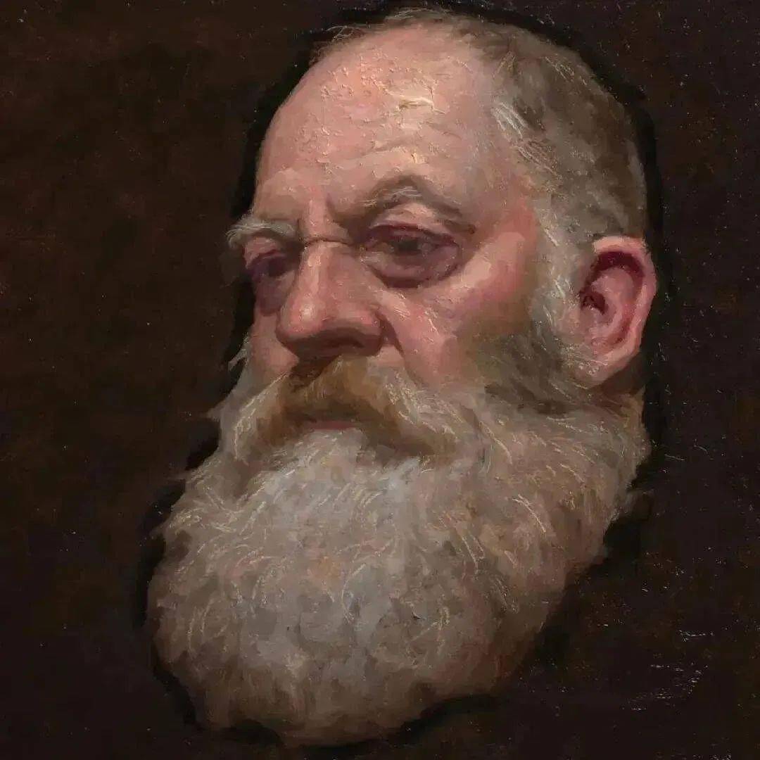 细腻传神的油画人物头像