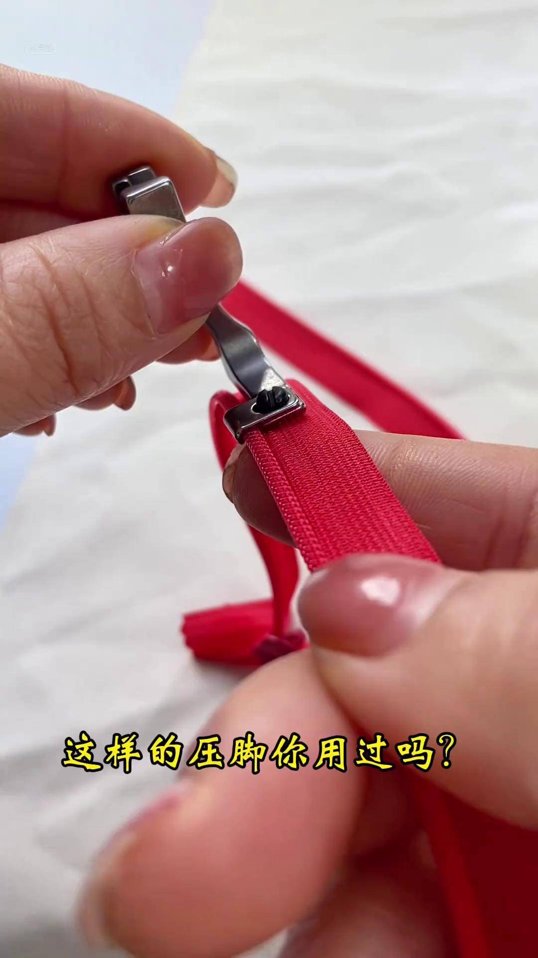 新款可调节隐形拉链压脚缝纫日常 缝纫技巧 缝纫机配件