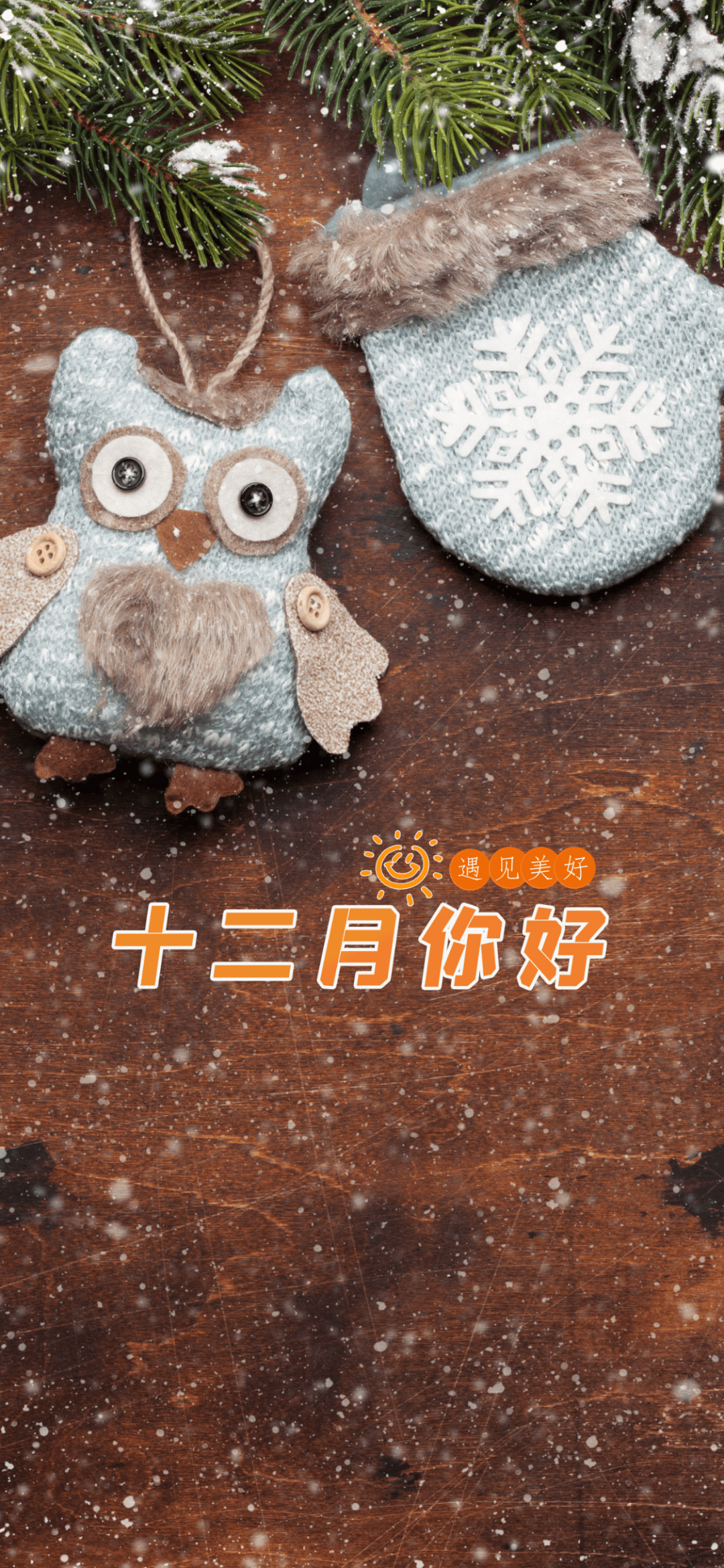 12月你好图片海报文案,2024年最后一个月句子语录配图