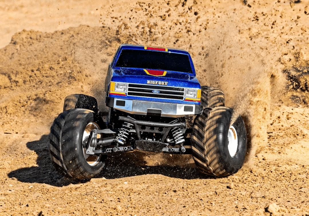 新车发布traxxas110bigfoot4x4bl2s经典无刷性能怪物大脚车671344