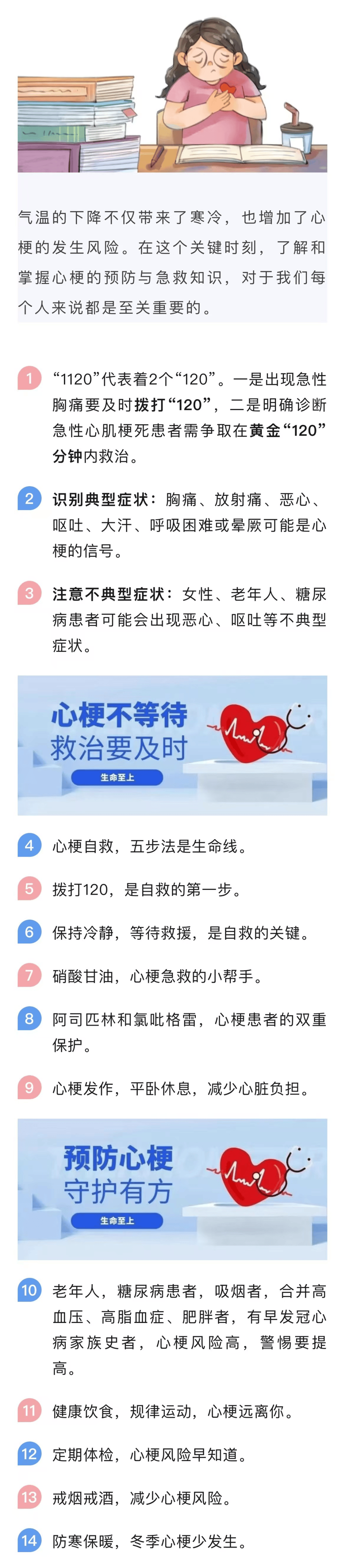 心梗的早期症状 治愈图片