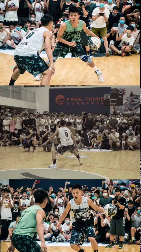 170之间的强强对决要疯 周锐vs军哥 民间篮球手你们最喜欢谁?