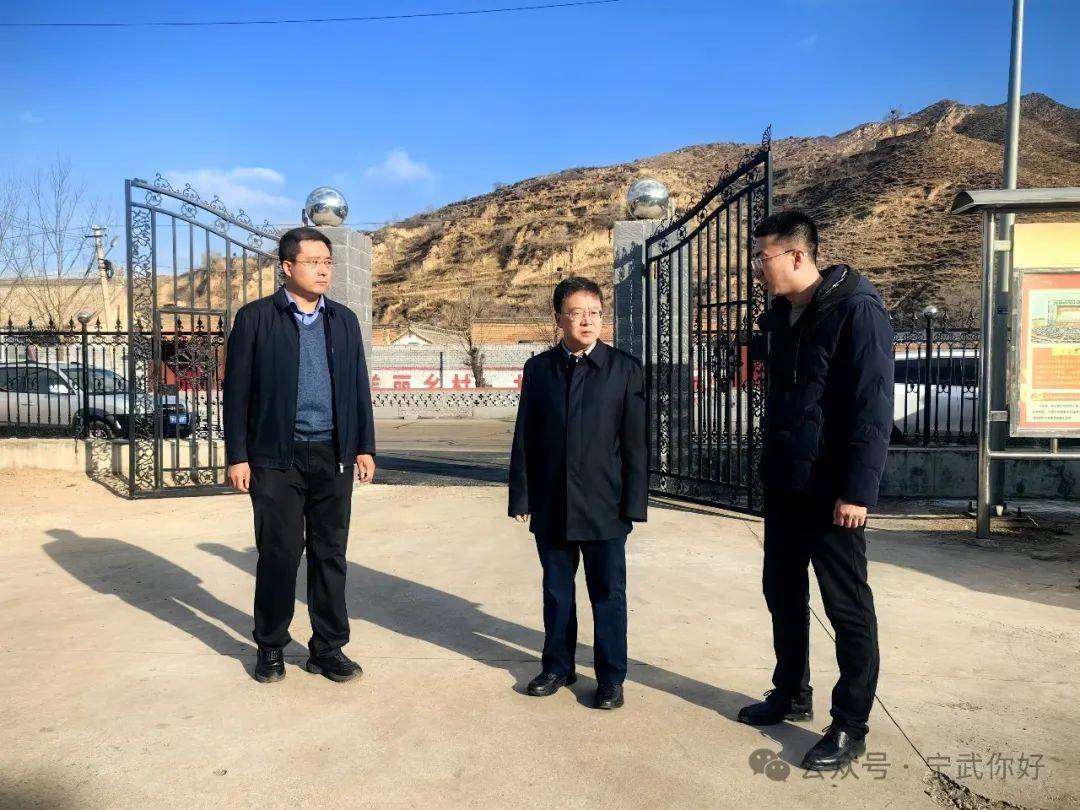 宁武县委书记高建文在迭台寺乡,怀道乡调研