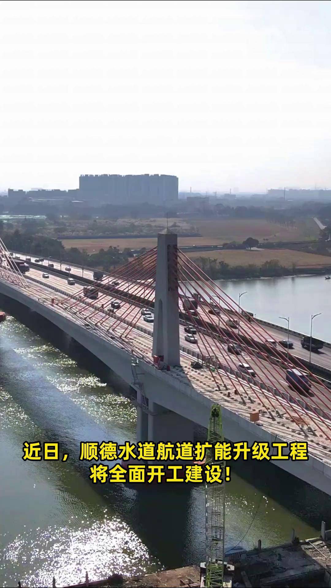 投资43.8亿元顺德 北滘 三洪奇大桥 龙江二桥 城市推荐官