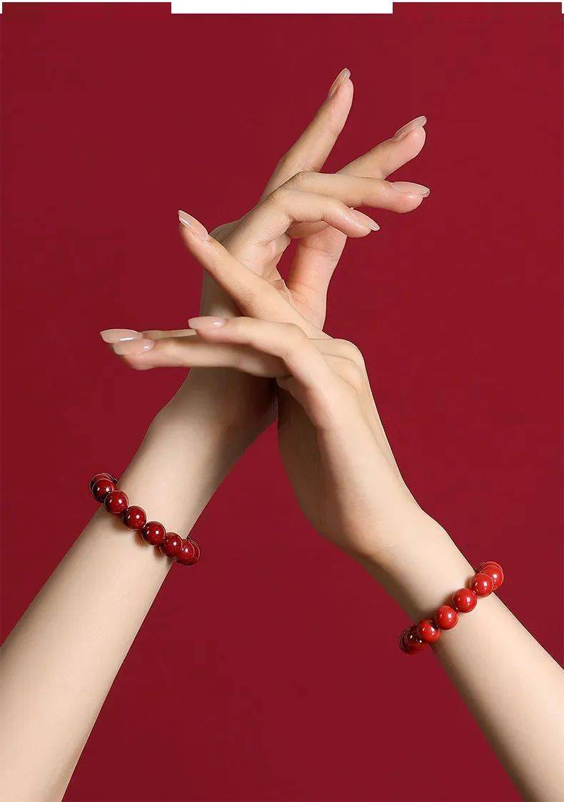 新年就戴这抹红!颗颗饱满的朱砂手串,让您"朱"事顺意!