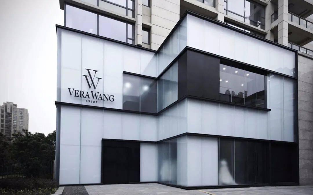 vera wang婚纱店门面图片