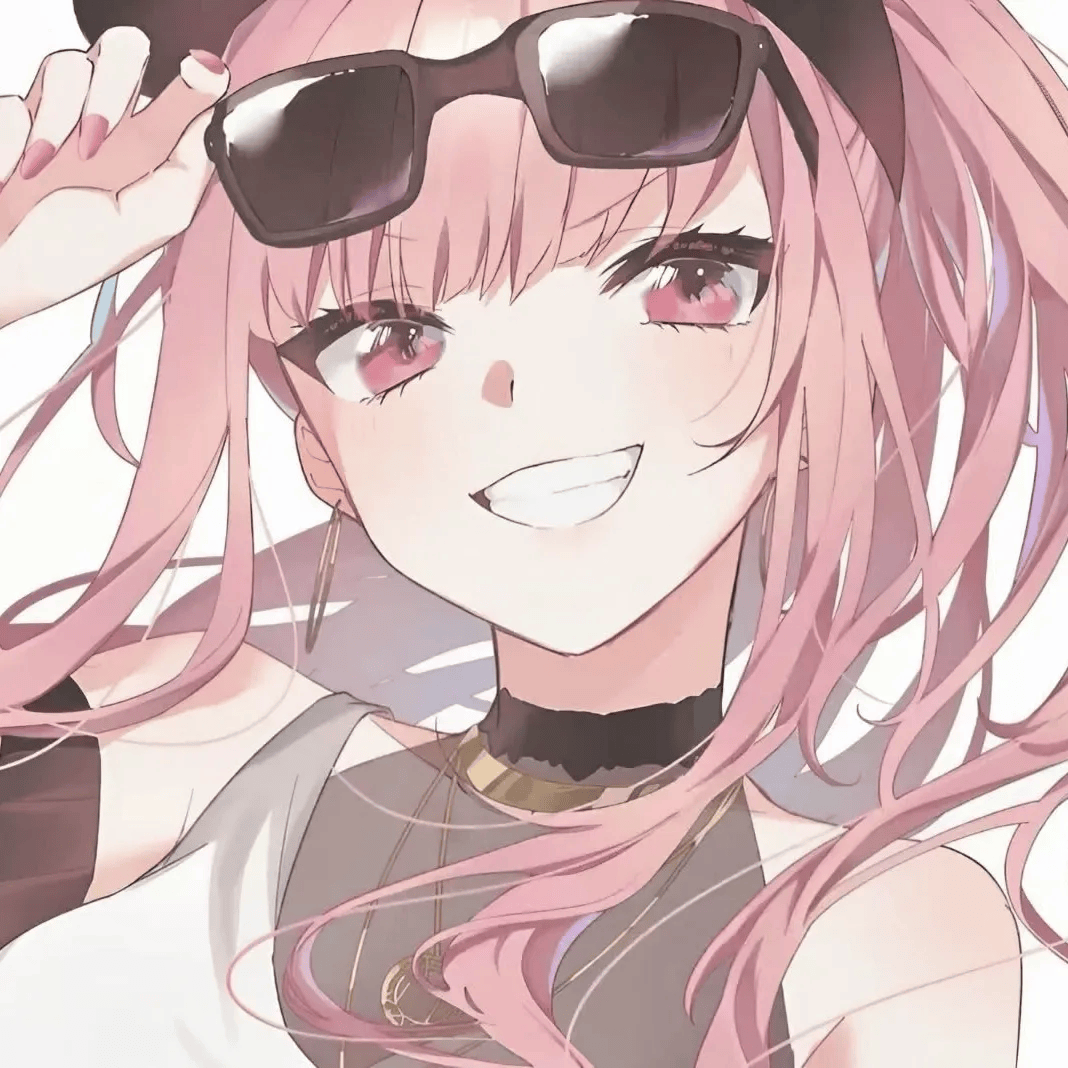 动漫女头超拽酷飒感女生头像