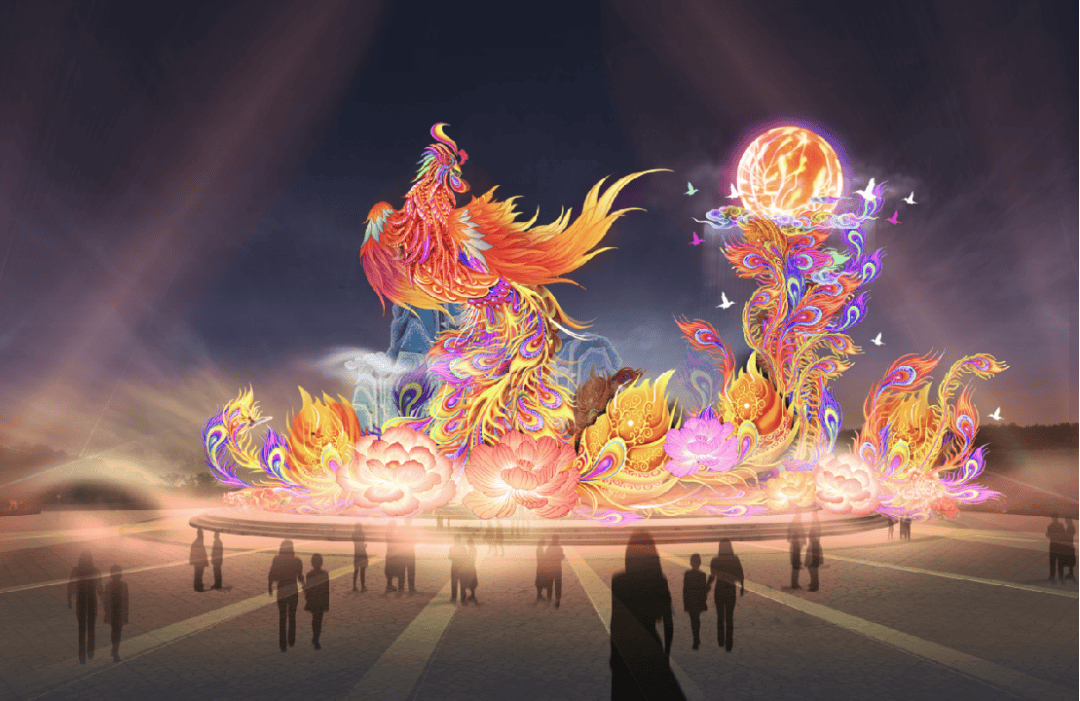 百草园园区内共有200余位工匠们正紧锣密鼓地投入到新春彩灯的制作中