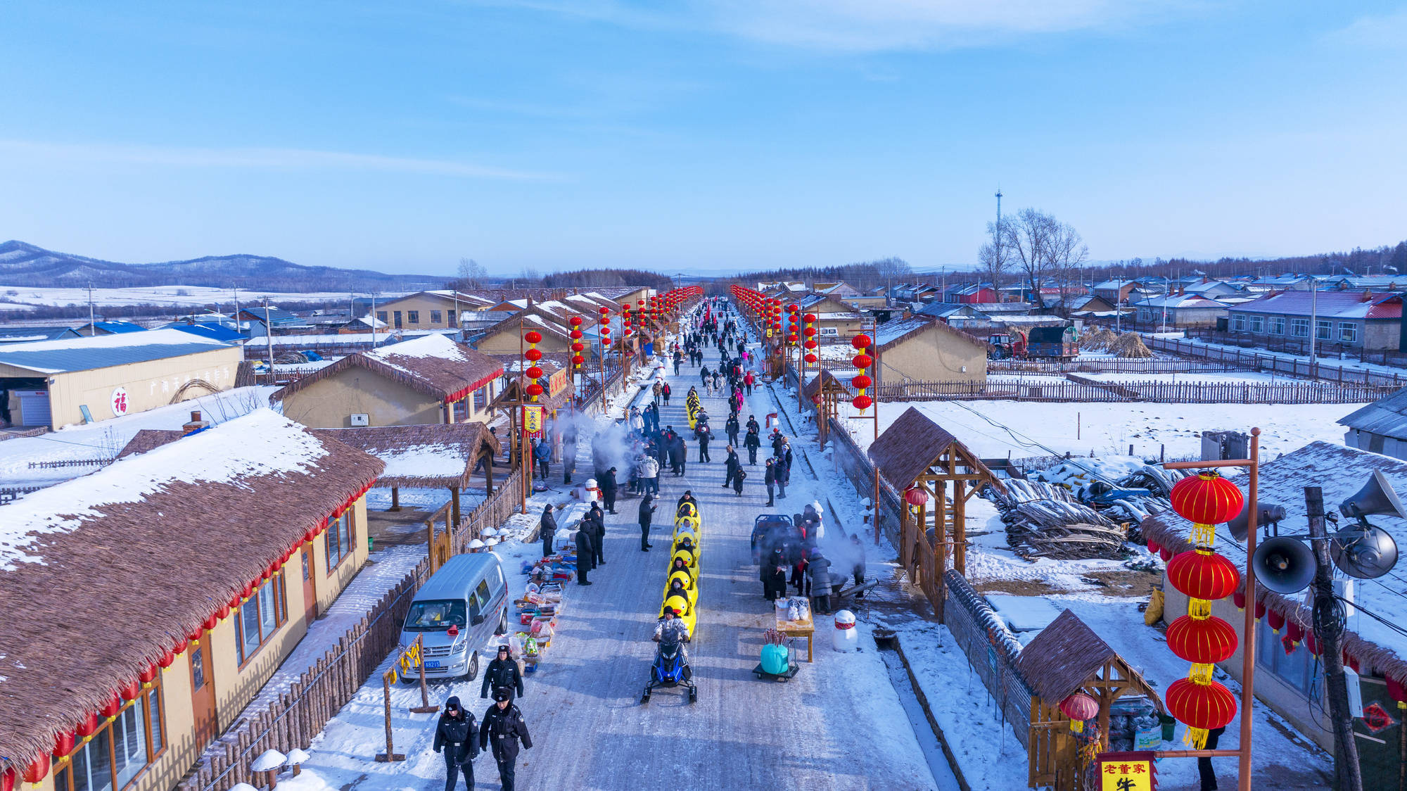 双鸭山小南河村冰雪游火爆开场乡亲们格外忙