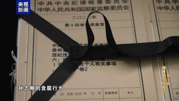 孙志刚贪腐几乎从不亲自经手，弟弟成为“白手套”
