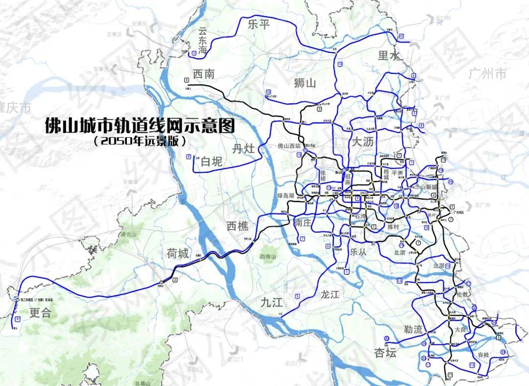 佛山地铁15号线规划图片