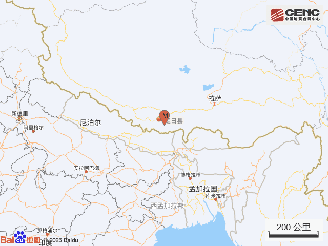 凌晨,西藏、宁夏发生地震 凌晨,西藏、宁夏发生地震