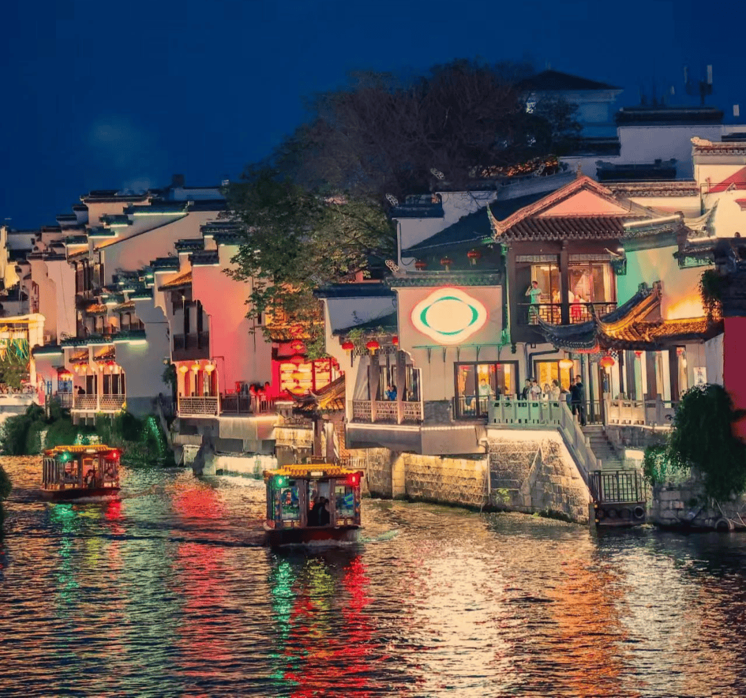 夫子庙秦淮河夜景图片图片