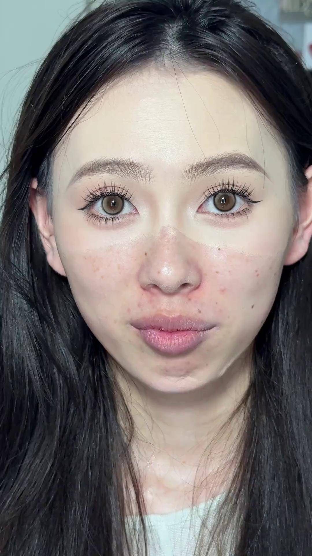 妆了一天美女 卸妆现原形了(15pm原相机后置) 原相机 无美颜无滤镜