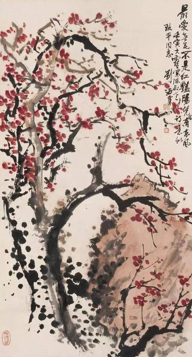 刘海粟画作赏析：笔墨间的激情与自由_艺术_黄山_生命