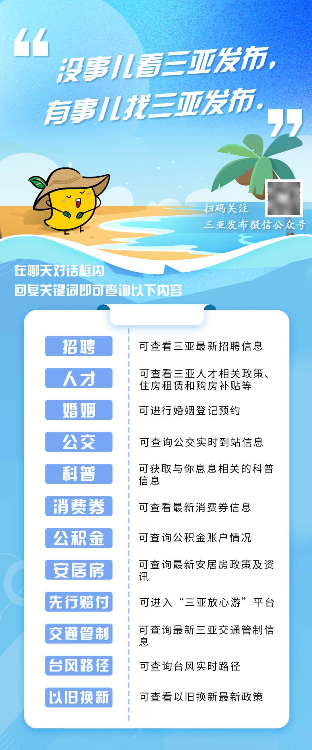 来源： 三亚发布融媒工坊资料：三亚市环境生态局、海南卫视、南海网、三