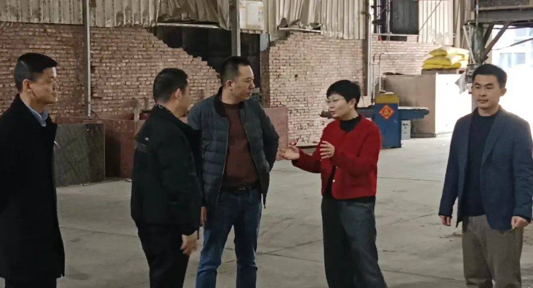 2月6日,大溪镇政府与工业园区主要领导一行深入平和盛宏工贸有限公司