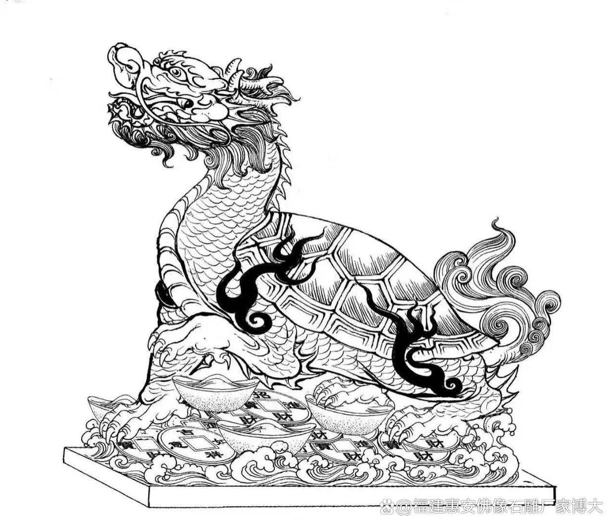石雕龙龟:传统工艺与现代审美的碰撞