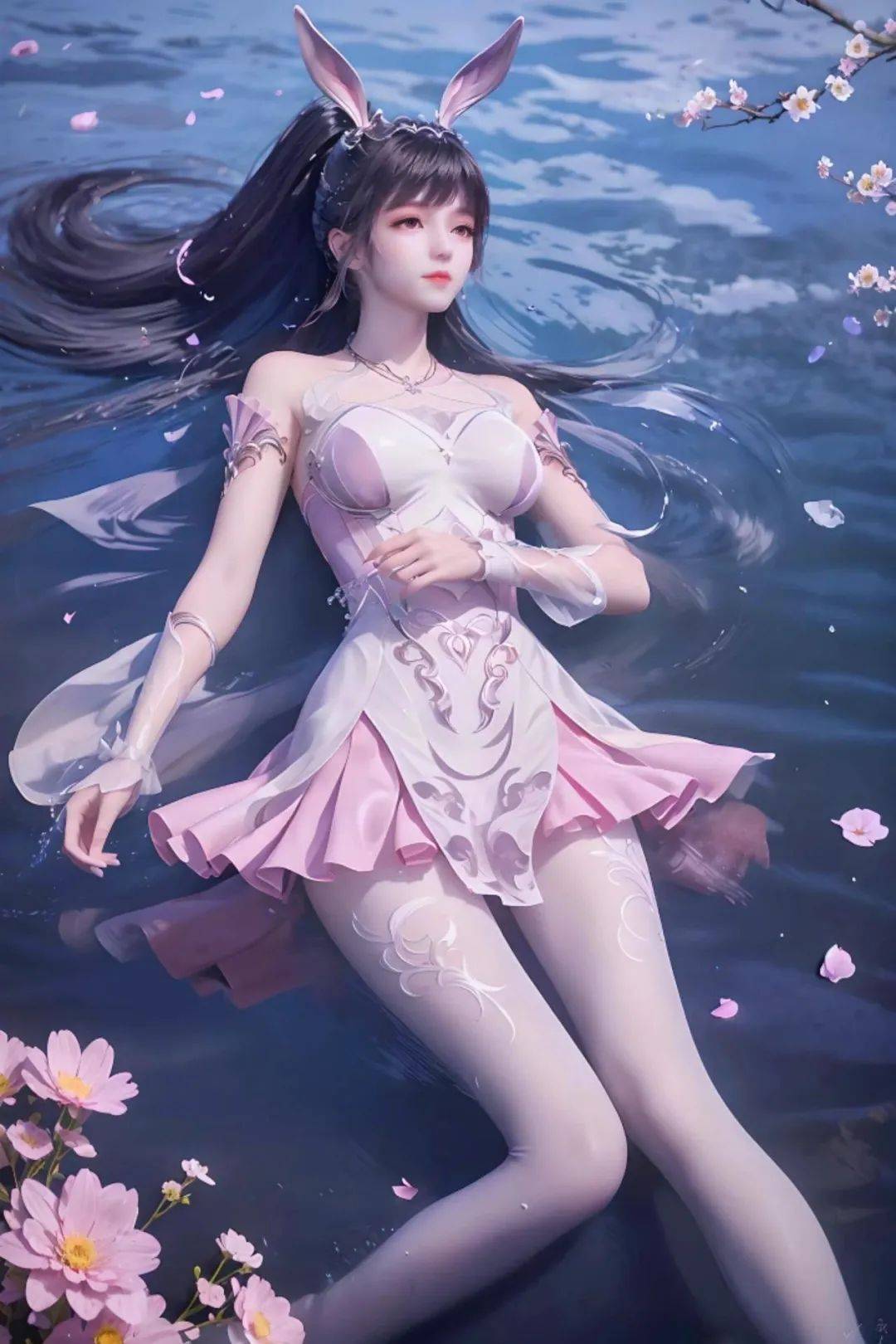 斗罗大陆：小舞精美壁纸来了，白丝美腿，第六张太美了