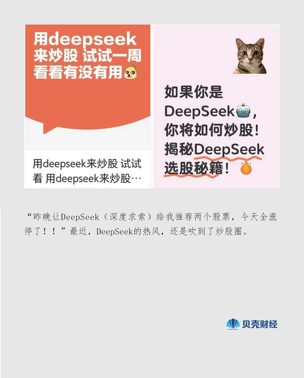 跟DeepSeek炒股能日赚6万？ 博主实战日记实为流量生意