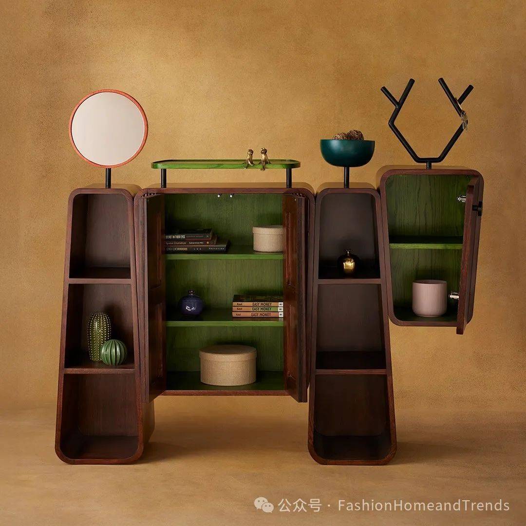 解锁2025年"绿与棕"潮流色彩搭配 #fashion色彩