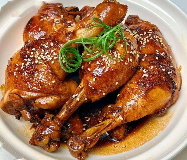 家庭版豉油鸡腿制作全流程