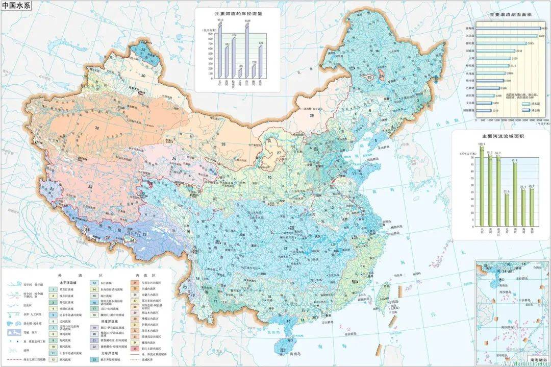 30张中国地理高清地图!