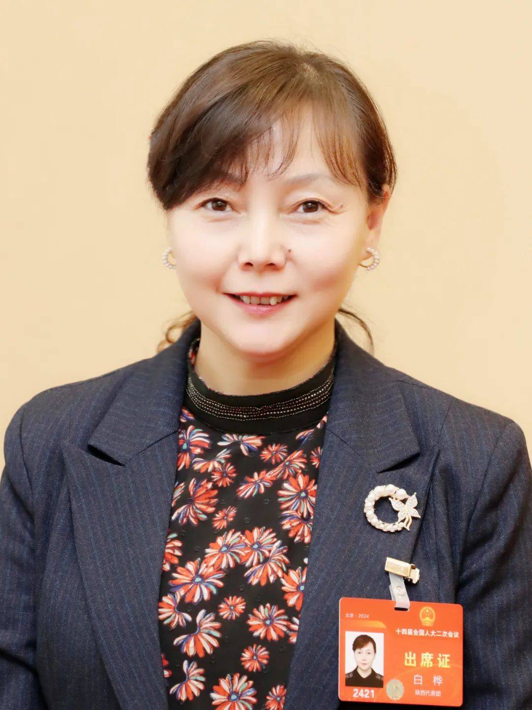 全国人大代表陕西省西安市第二保育院教师白桦一直非常关注未成年人