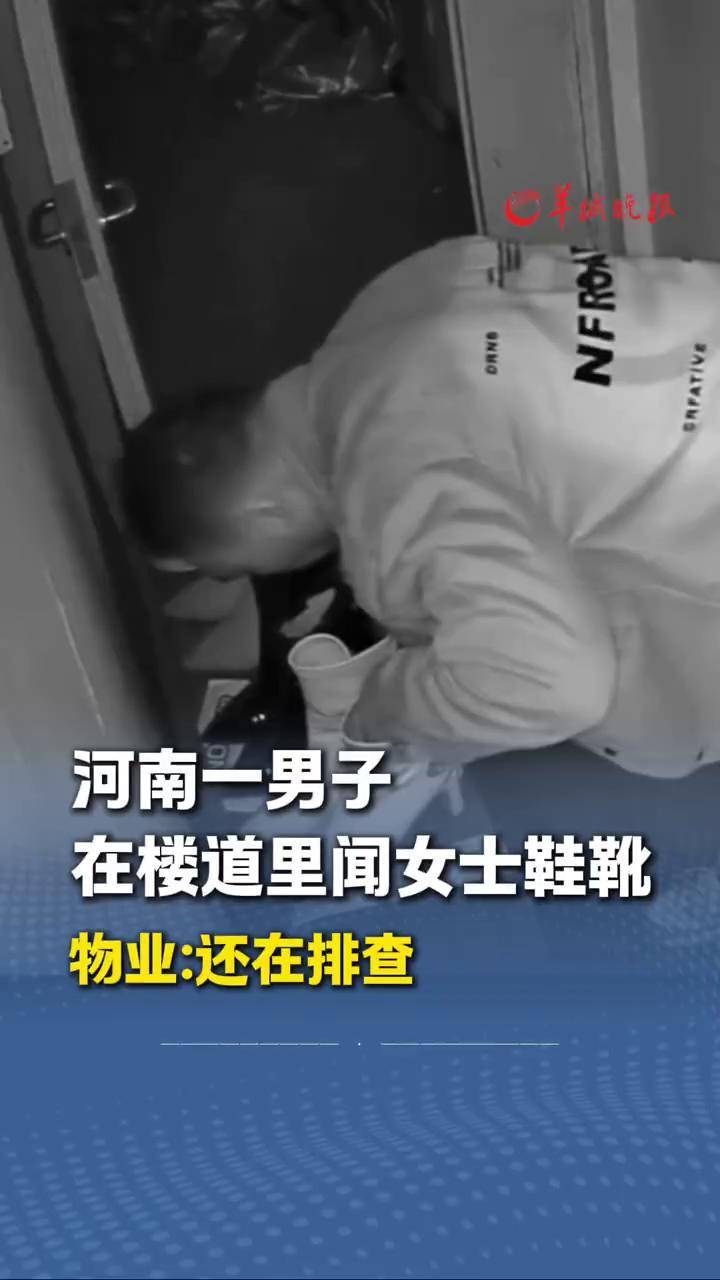 河南一男子在楼道里闻女士鞋靴物业还在排查编辑潘俊华审签艾渝